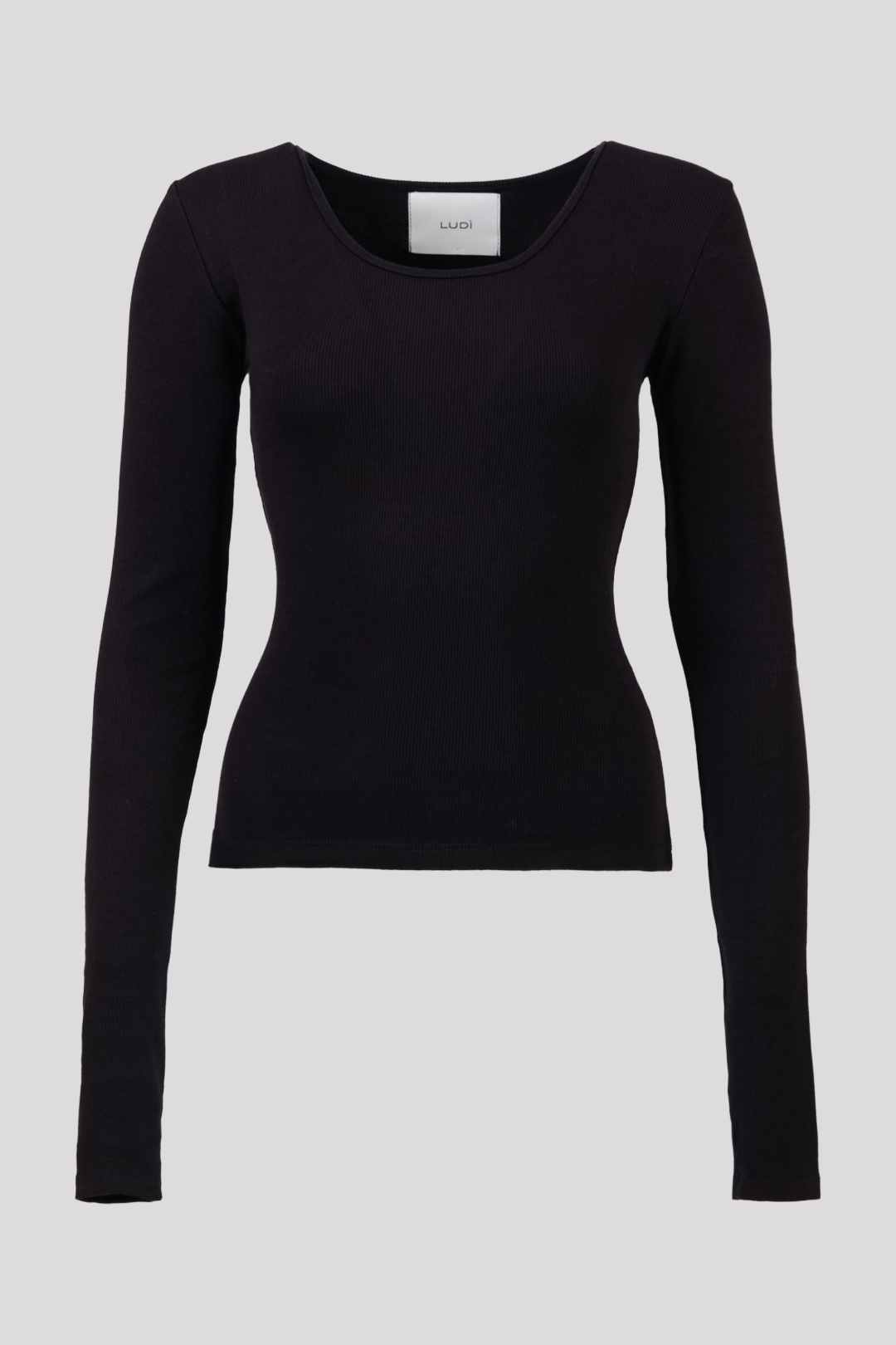 ECLIPSE – Maglia a costine con dettaglio pollice