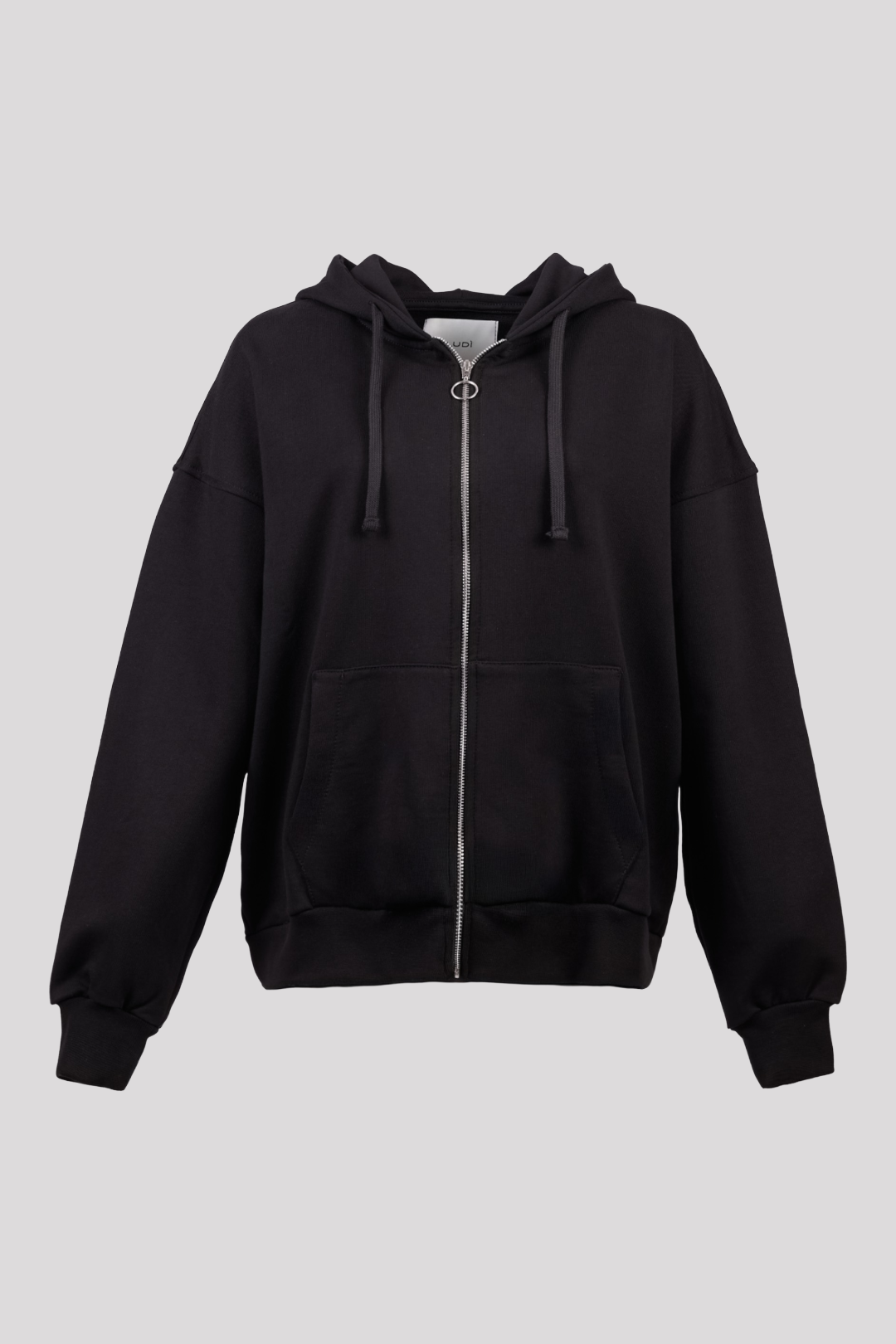 IN-BLACK ZIP-UP HOODIE – Felpa con cappuccio e zip