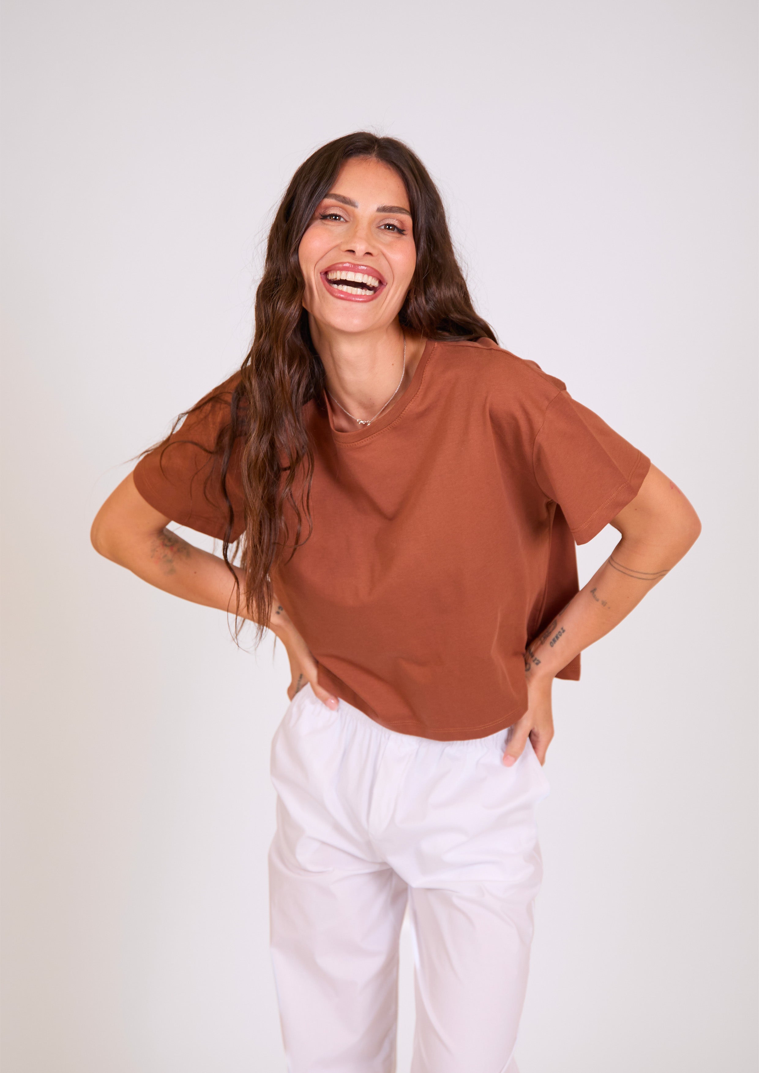 VIBE – T-shirt in cotone