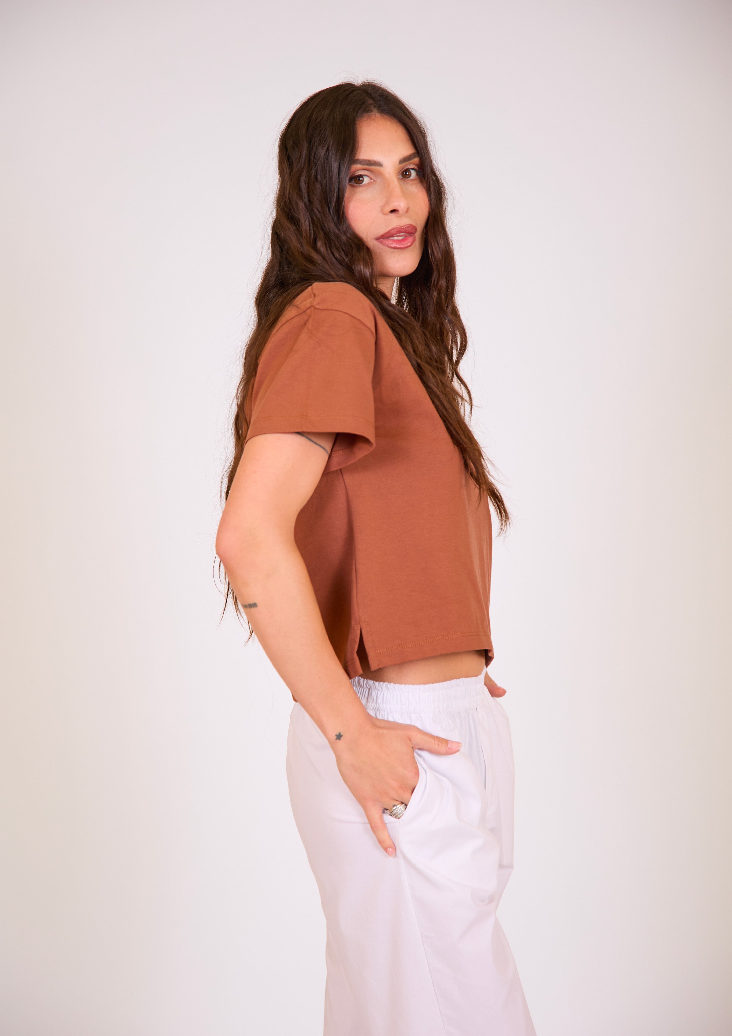 VIBE – T-shirt in cotone