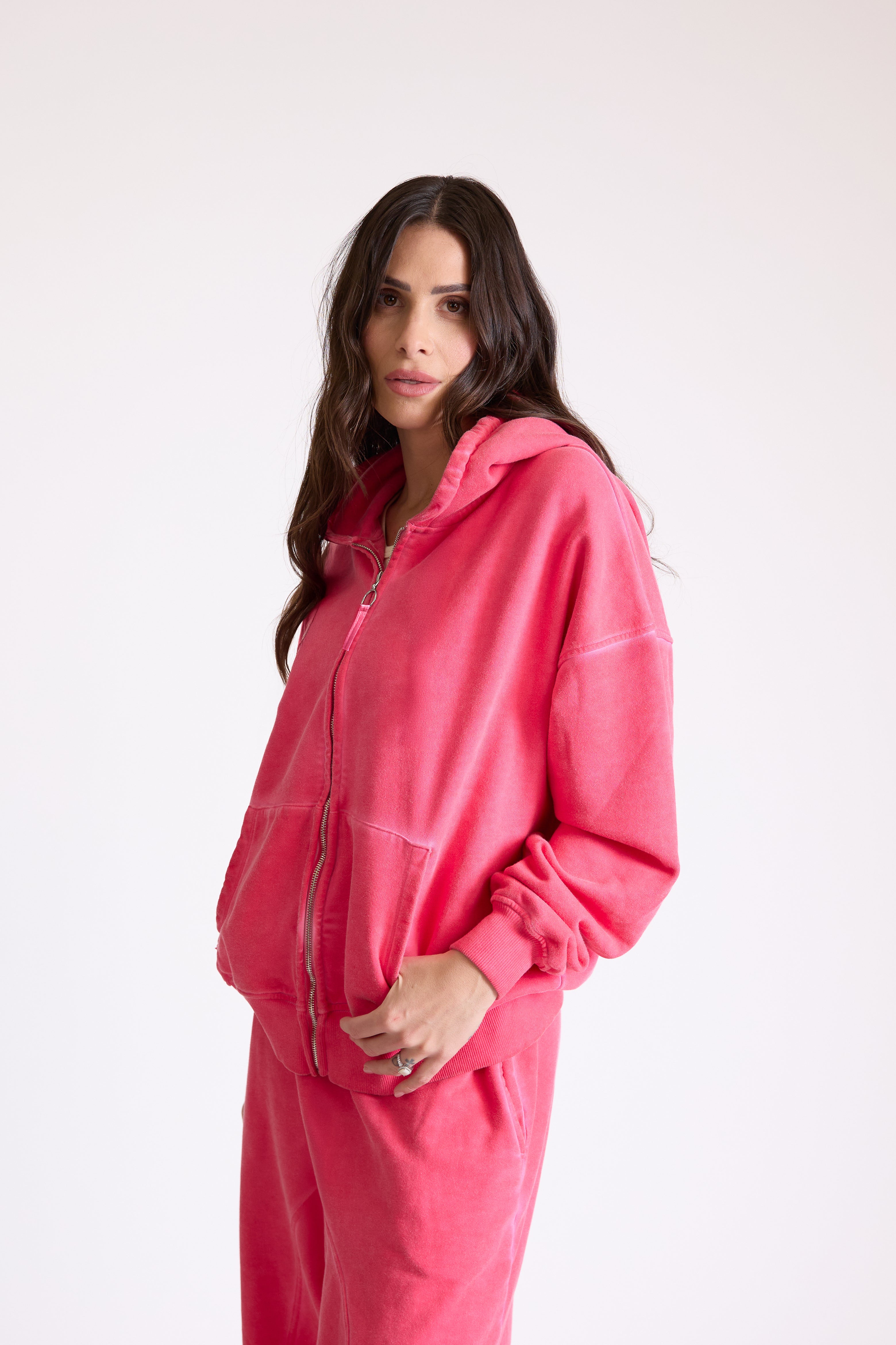 BLACKOUT ZIP-UP HOODIE – Zip-up hoodie