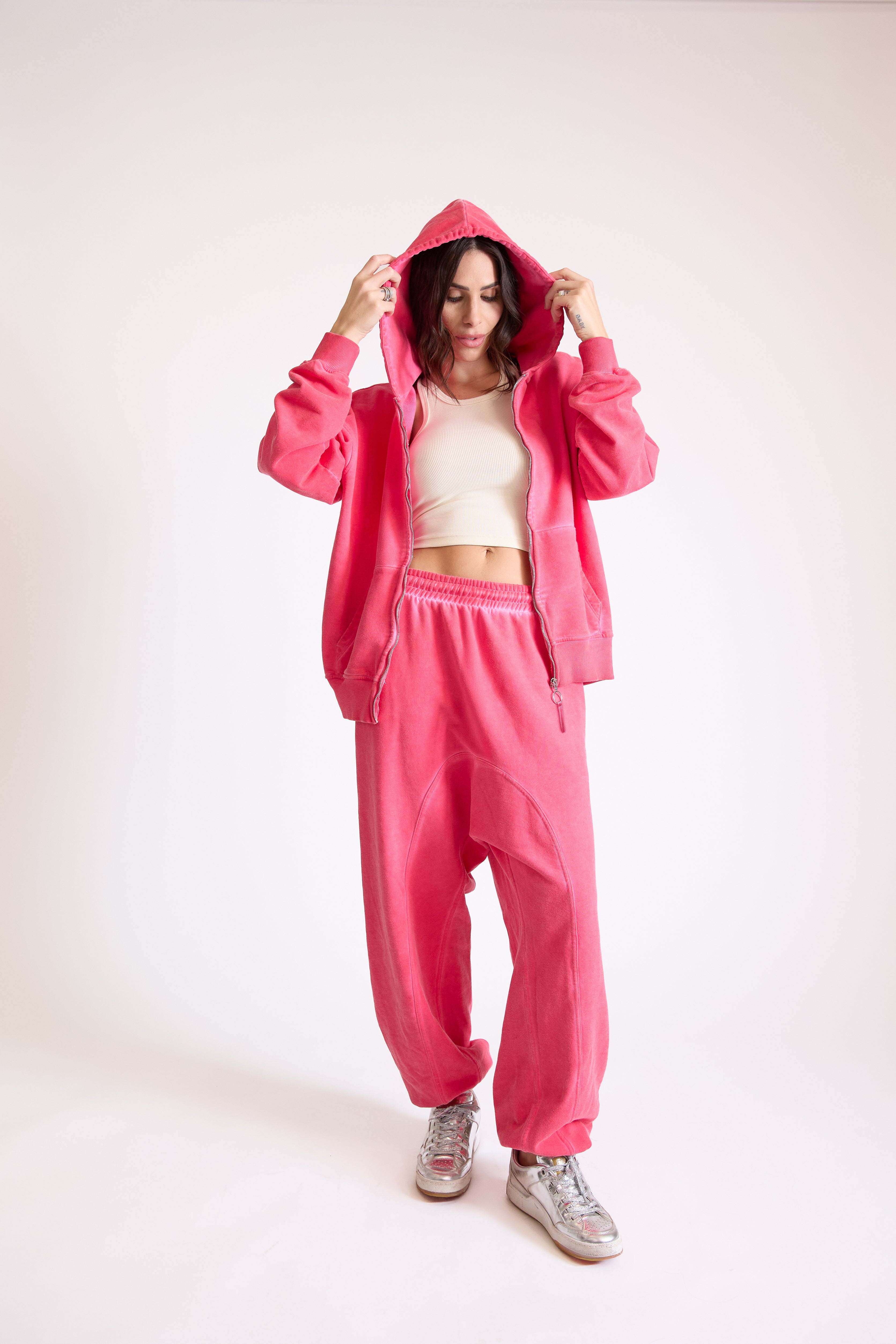 BLACKOUT DROP-CROTCH PANTS – Drop crotch trousers