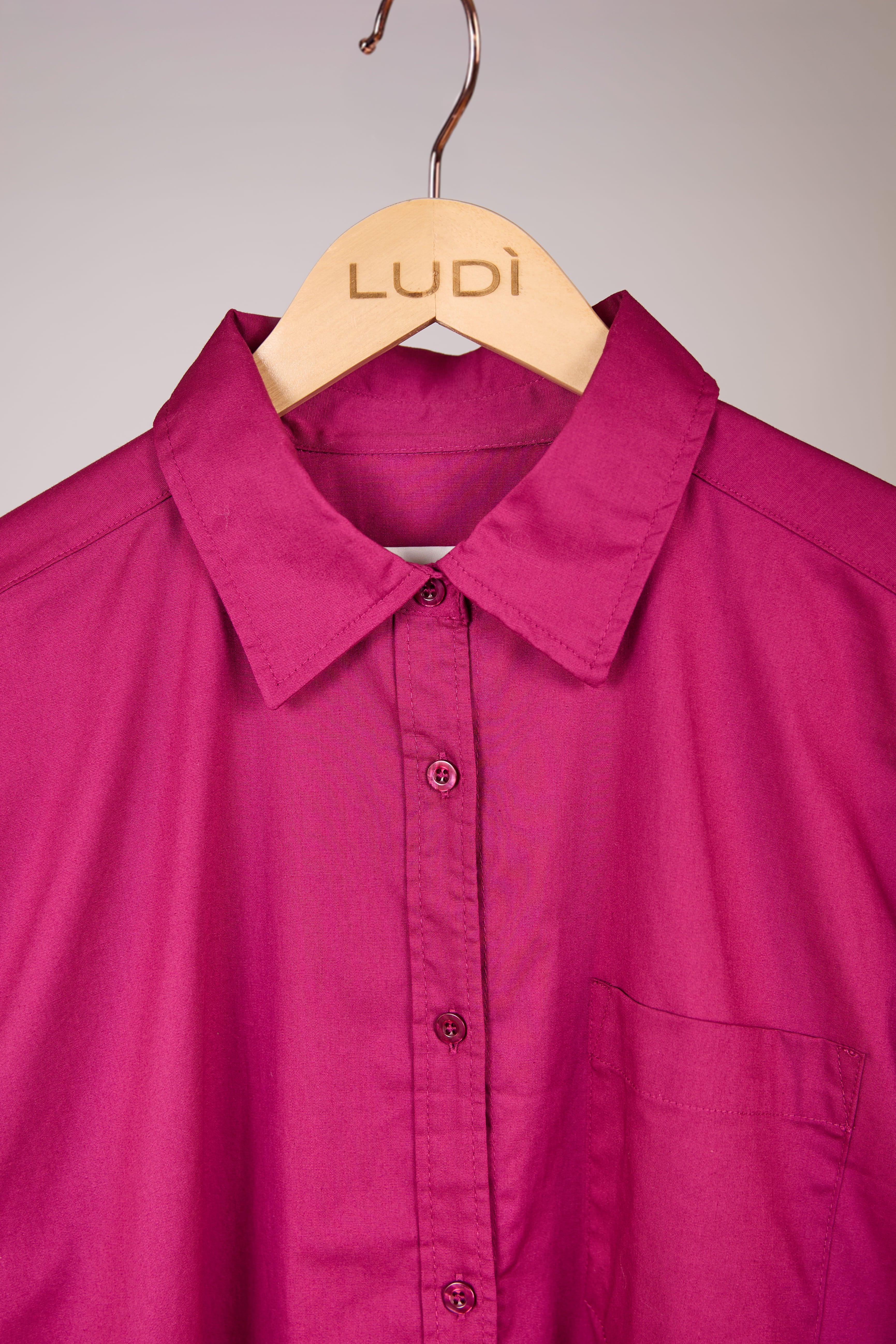 SOLE - Camicia over con tasca