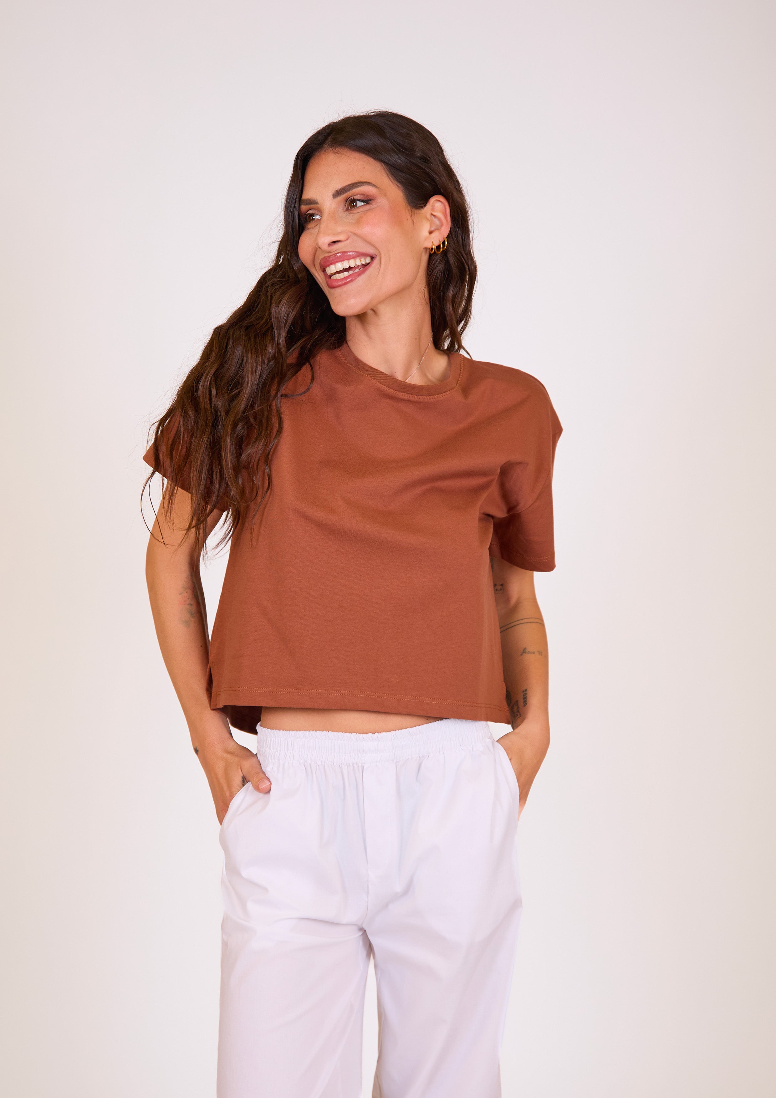 VIBE – T-shirt in cotone