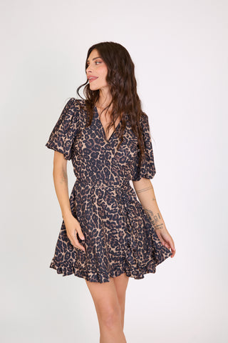 LOS ENAMORADOS - Vestito animalier