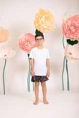 LOS ENAMORADOS KIDS SHORTS - Pantaloncino animalier